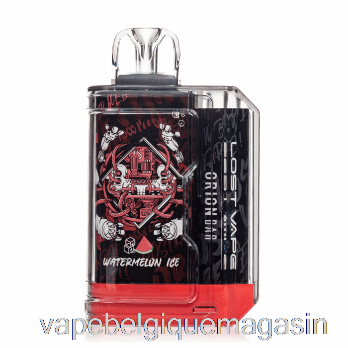 Vape Belgique Perdu Vape Orion Bar 7500 Glace Pastèque Jetable